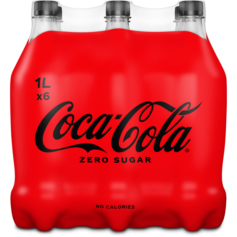 Een afbeelding van Coca-Cola Zero sugar 6-pack bel