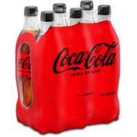 Een afbeelding van Coca-Cola Zero sugar 6-pack bel