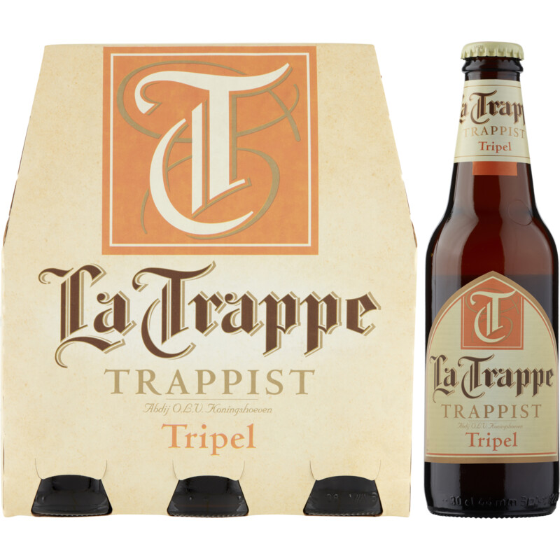 Een afbeelding van La Trappe Trappist tripel 6-pack