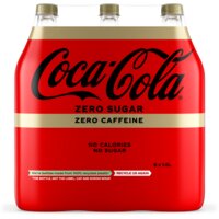 Een afbeelding van Coca-Cola Zero no cafeine 6-pack bel