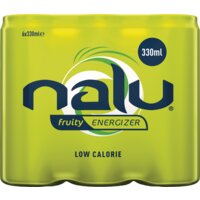 Een afbeelding van Nalu Fruity energizer 6-pack