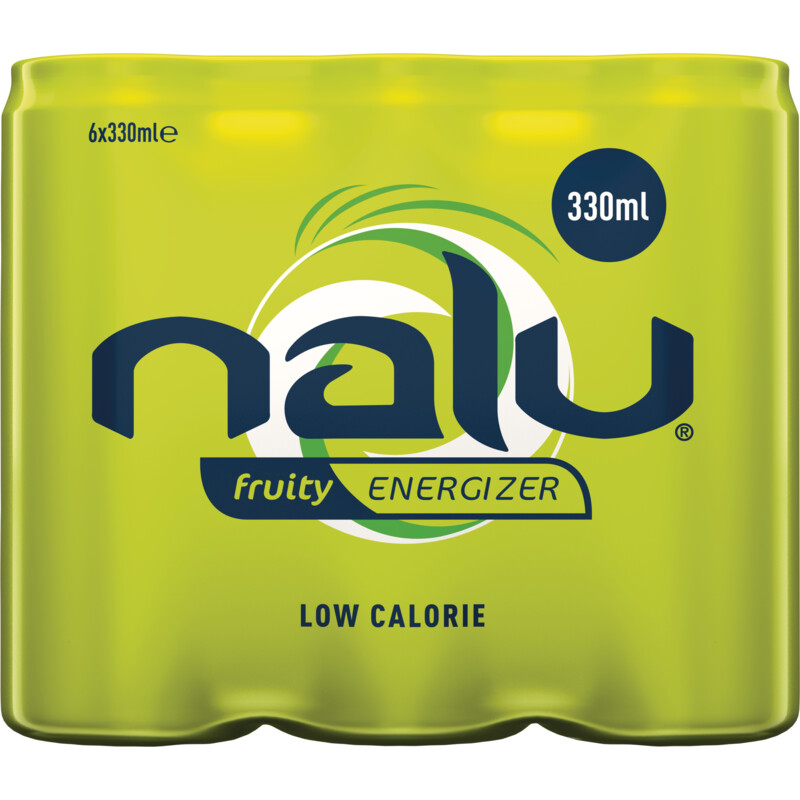 Een afbeelding van Nalu Fruity energizer 6-pack