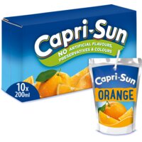 Een afbeelding van Capri-Sun Orange 10-pack