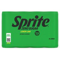 Een afbeelding van Sprite Lemon lime zero sugar 8-pack bel