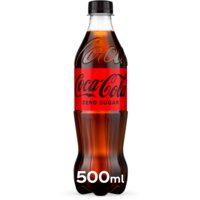Een afbeelding van Coca-Cola Coca cola zero fles