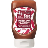 Een afbeelding van Souq Harissa saus pittig