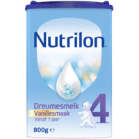 Nutrilon dreumesmelk vanillesmaak 4 * - 1372