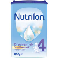 Een afbeelding van Nutrilon 4 dreumesmelk vanille 1+ jaar