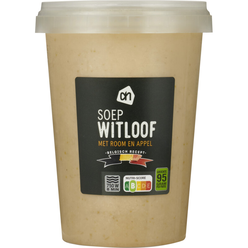 Een afbeelding van AH Witlofsoep bel