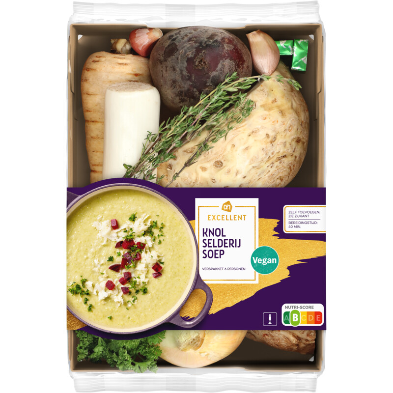 Een afbeelding van AH Excellent Knolselderijsoep verspakket
