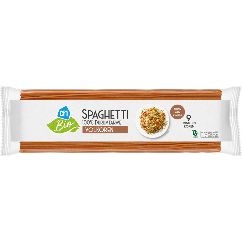 Een afbeelding van AH Biologisch Volkoren spaghetti