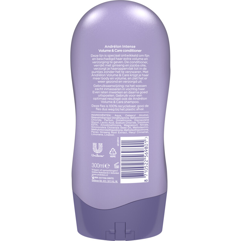 Een afbeelding van Andrélon Conditioner volume & care