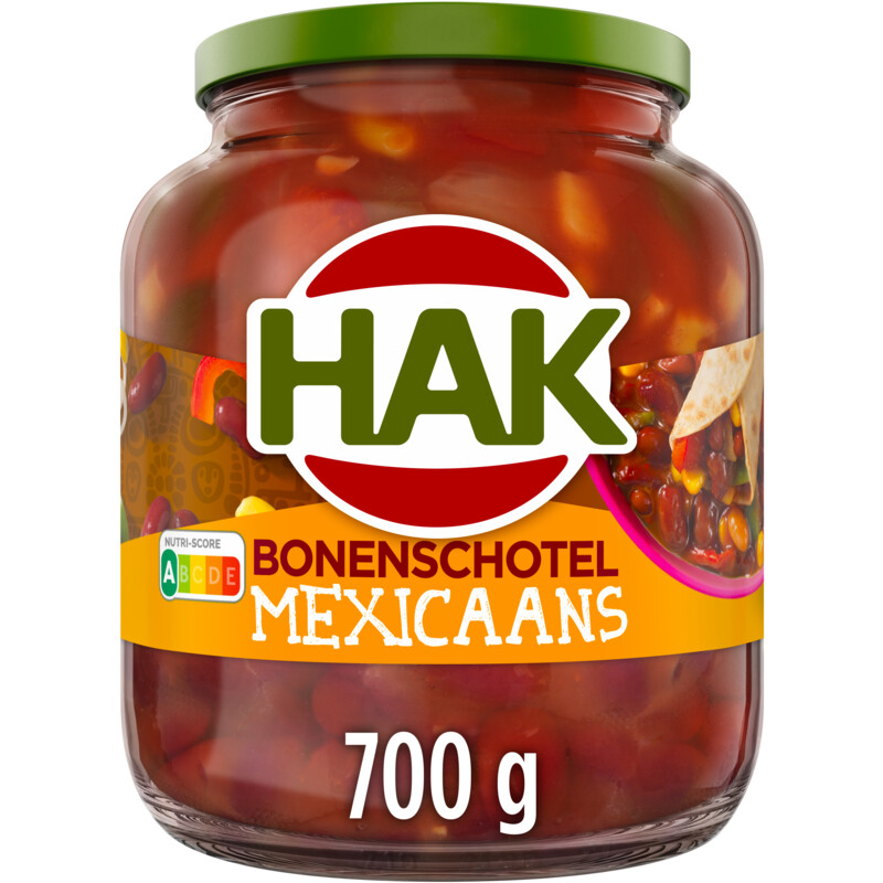 Een afbeelding van Hak Bonenschotel Mexicaans