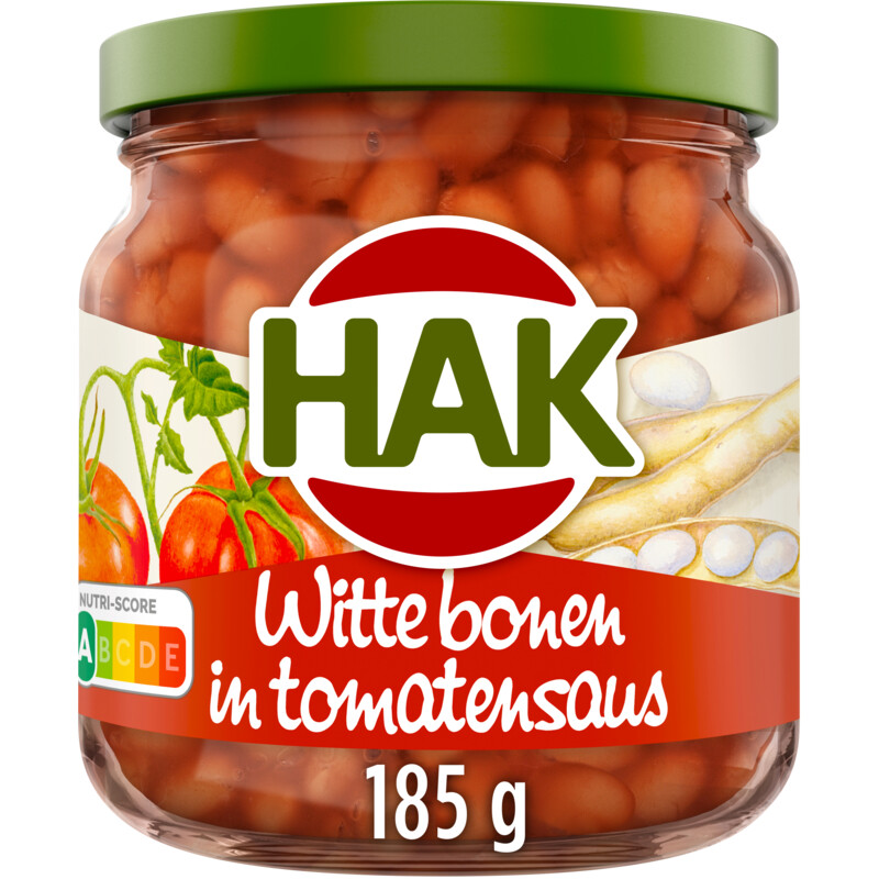 Een afbeelding van Hak Witte bonen in tomatensaus