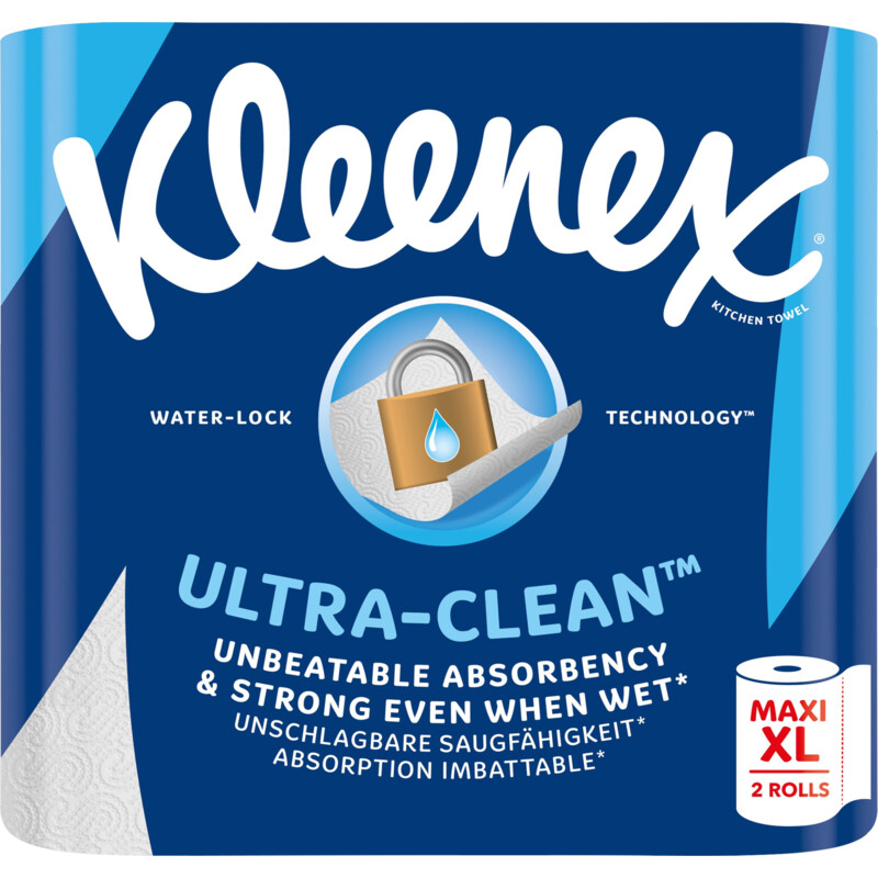 Een afbeelding van Kleenex Ultra clean maxi keukenpapier