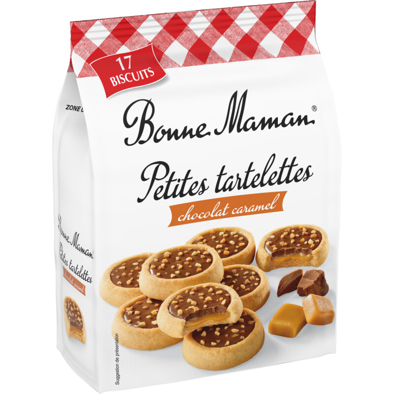 Een afbeelding van Bonne Maman Petites tartelettes chocolat caramel