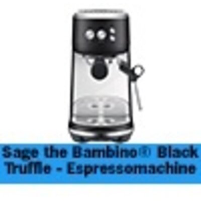 pdp-image-Sage Espresso machine bambino black truffle