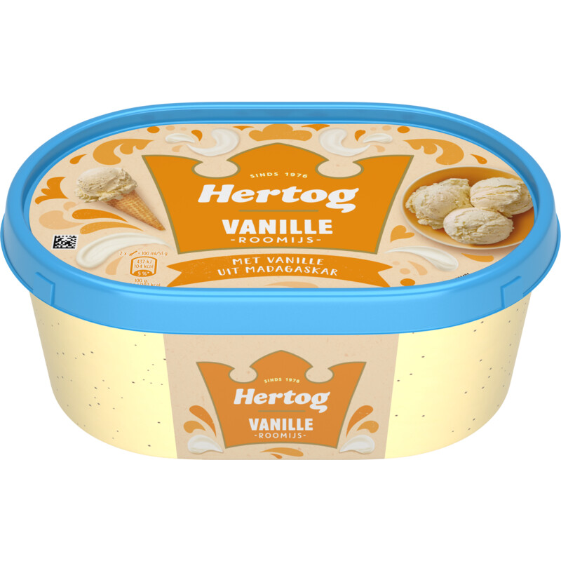 Een afbeelding van Hertog Ijssalon vanille