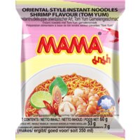 Een afbeelding van Mama Instant noodles garnaal