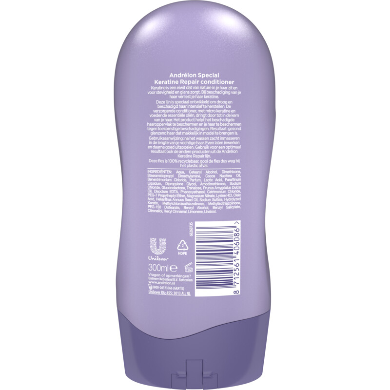 Een afbeelding van Andrélon Conditioner keratine repair