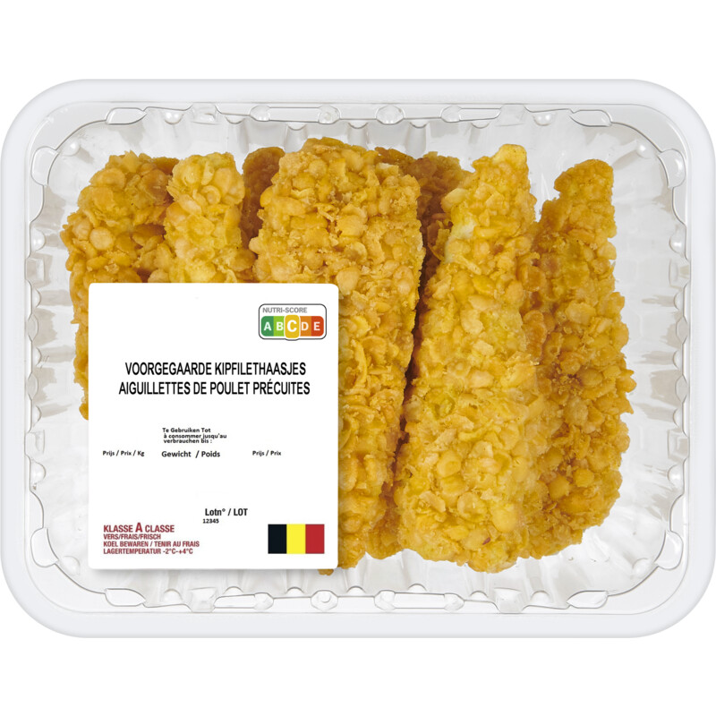 Een afbeelding van Plukon Kip krokant haasjes bel