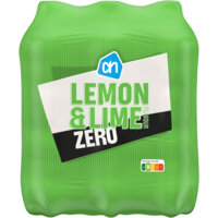 Een afbeelding van AH Lemon & lime zero 6-pack
