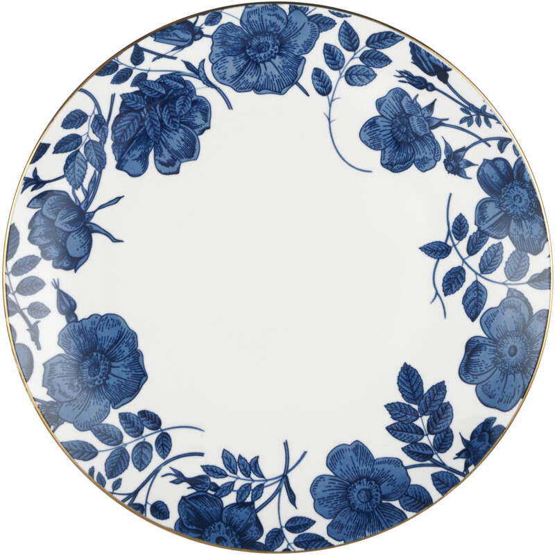 Tips Giotto Dibondon Jaar AH Dinerbord blauw wit bloem 26,5cm bestellen | Albert Heijn