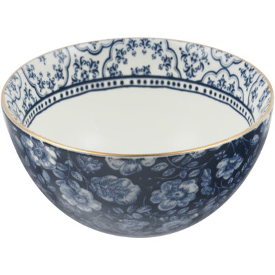 pdp-image-AH Kom blauw wit bloem 12cm