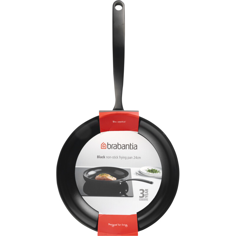 Brabantia Black nonstick frying pan 24cm bestellen Albert Heijn