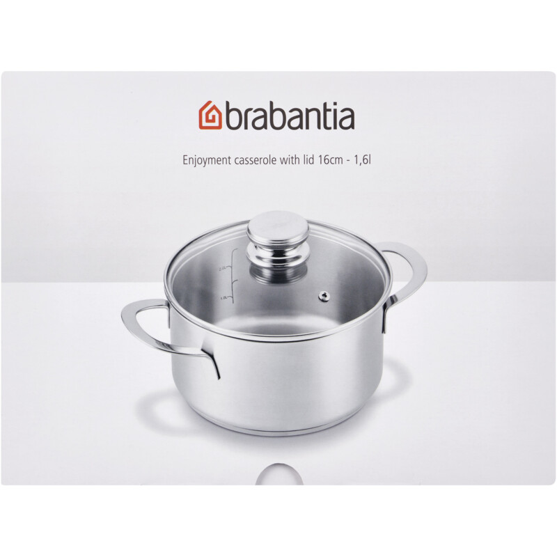 Een afbeelding van Brabantia Enjoyment kookpan 16cm