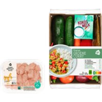 Een afbeelding van AH Thaise groene curry verspakket