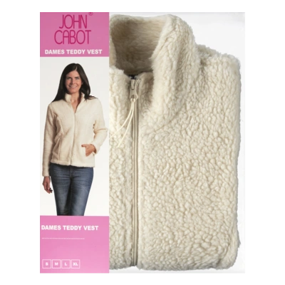 pdp-image-John Cabot Dames vest beige S