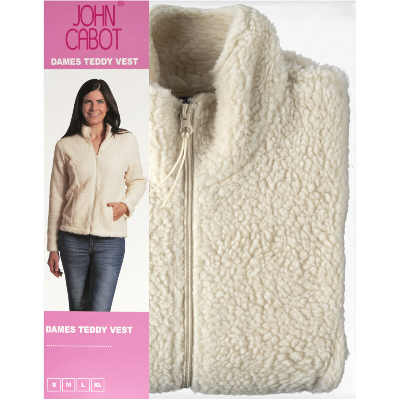 Een afbeelding van John Cabot Dames vest beige L