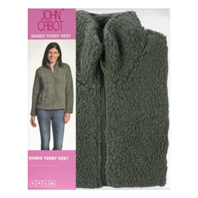 pdp-image-John Cabot Dames vest groen L