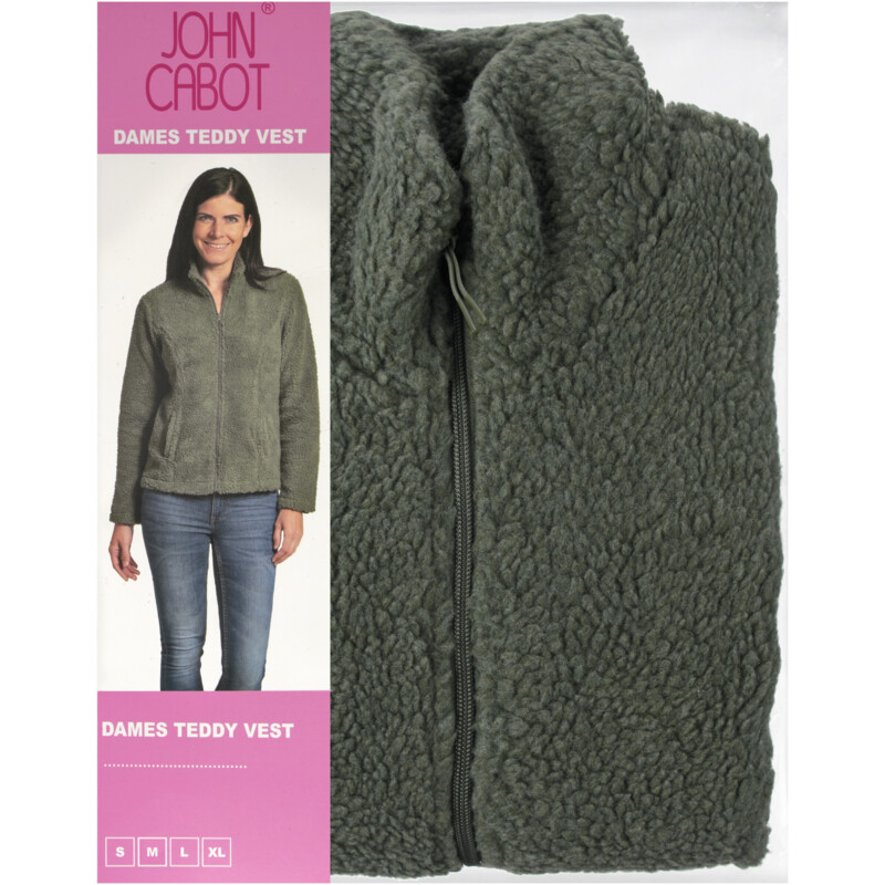 Een afbeelding van John Cabot Dames vest groen L