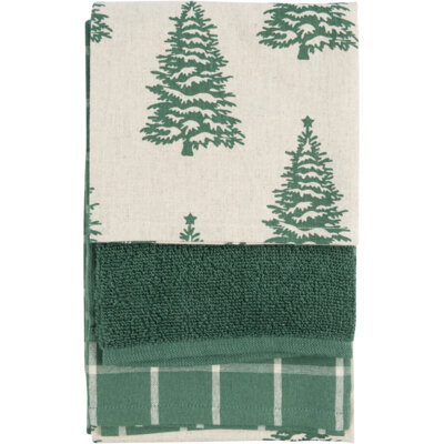 pdp-image-AH Keukentextielset groen kerstboom