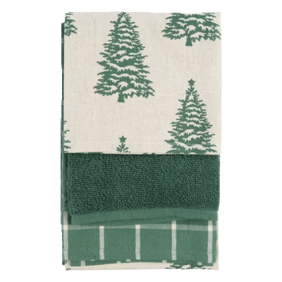 pdp-image-AH Keukentextielset groen kerstboom