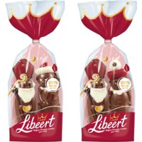 Een afbeelding van Libeert Sinterklaas duo-pack melk chocolade bel