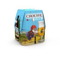 Een afbeelding van La Chouffe 0,4% 4-pack