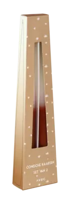 pdp-image-Avec Conische kaarsen caramel 20cm