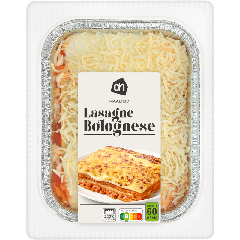 Een afbeelding van AH Lasagne bolognese