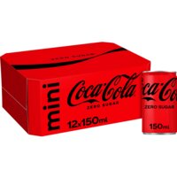 Een afbeelding van Coca-Cola Zero 12-pack blik