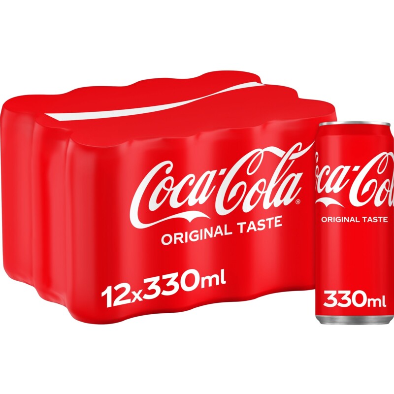 Een afbeelding van Coca-Cola Original taste regular 12-pack