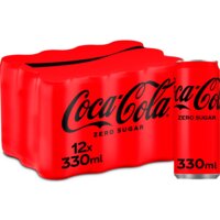 Een afbeelding van Coca-Cola Zero sugar 12-pack