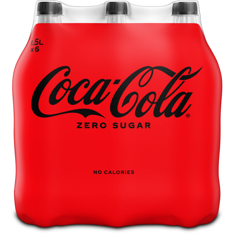 Een afbeelding van Coca-Cola Zero 6petfl BEL