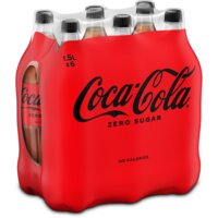 Een afbeelding van Coca-Cola Zero 6petfl BEL