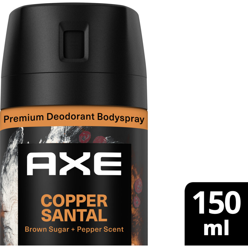 voering Aanhoudend twaalf Axe Copper santal deodorant bodyspray bestellen | Albert Heijn