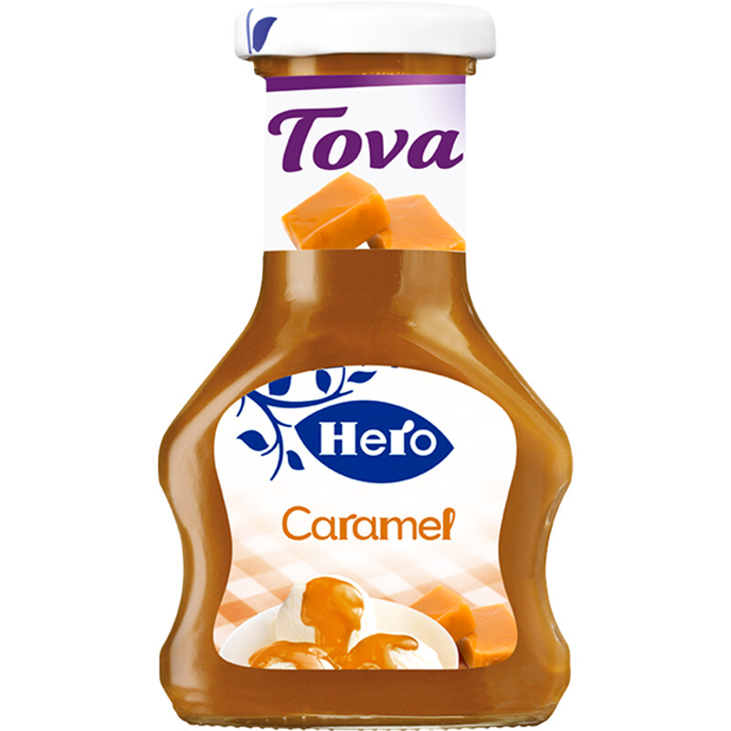 Een afbeelding van Hero Tova karamel dessertsaus