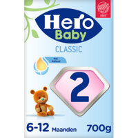 Een afbeelding van Hero Baby Classic opvolgmelk 2 met melkvet