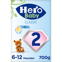 Een afbeelding van Hero Baby Classic opvolgmelk 2 met melkvet